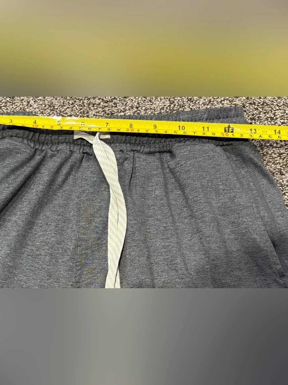 Vuori Sunday Performance Jogger V416 Men’s Small Gray Heather Athletic Sweatpant